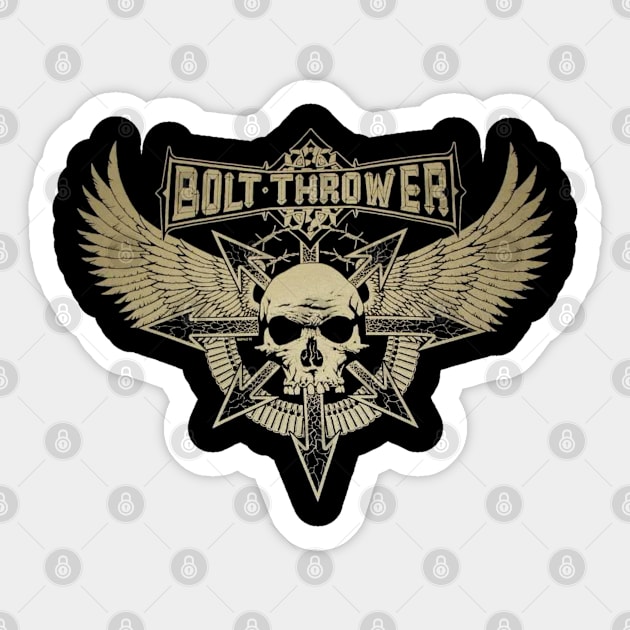 BOLT THROWER PEACE Sticker by pertasaew